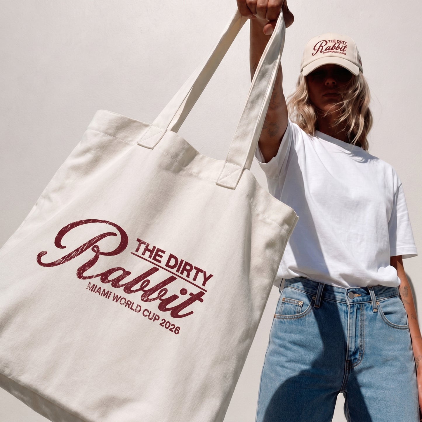 TDR Tote Bag Off White