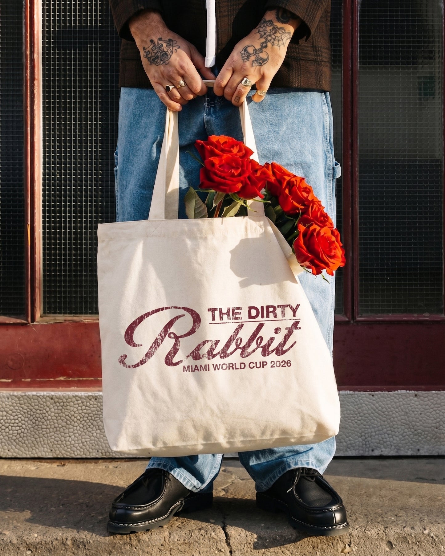 TDR Tote Bag Off White